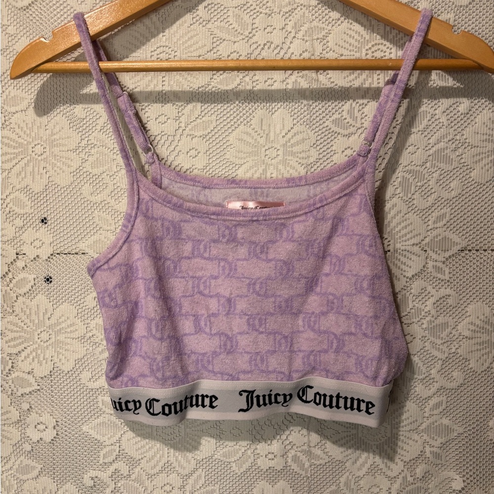 Juicy couture sleep bra in purple